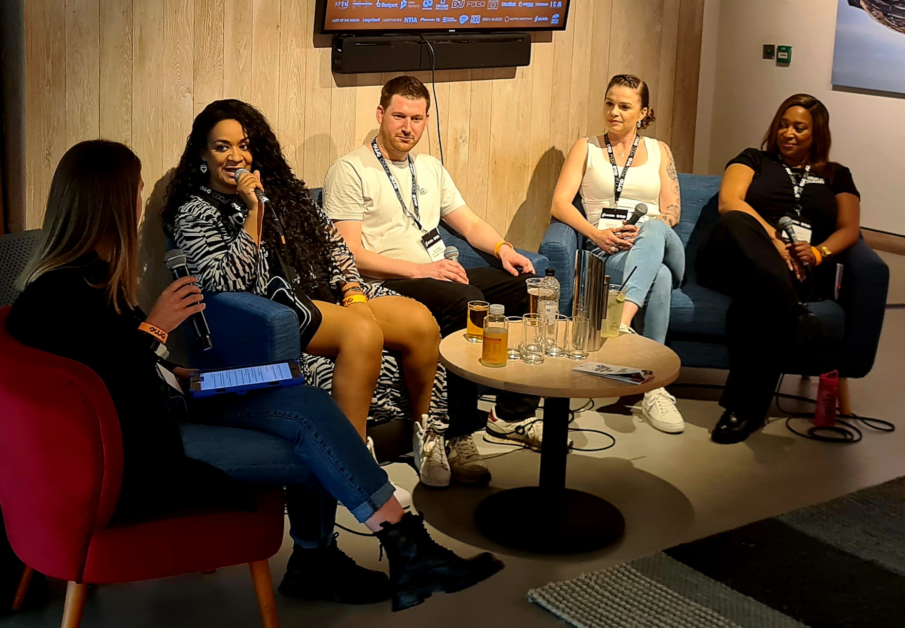Rowetta Interview at Brighton Music Conference, hosted by Sacha