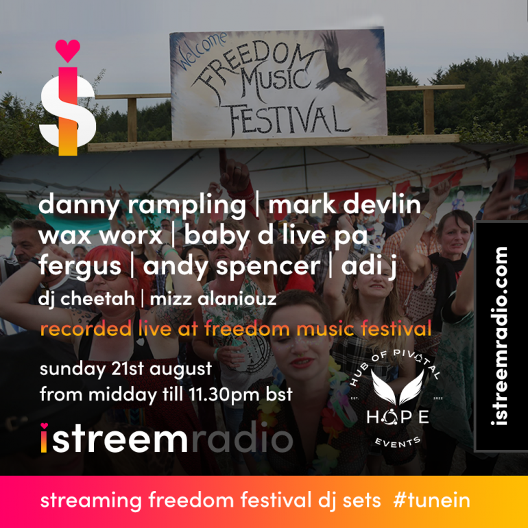 Freedom Music Festival Hope, Sussex istreem